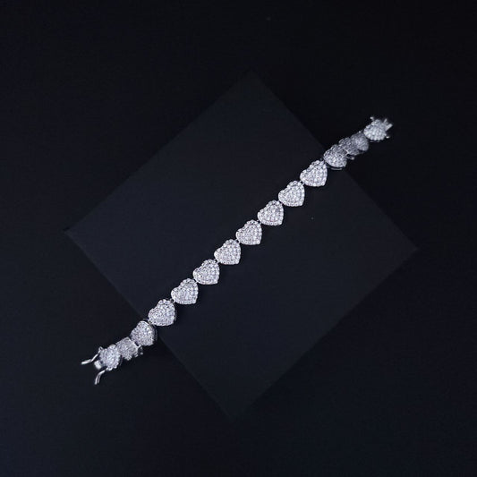 Cv Heart Bracelet - Stainless Steel