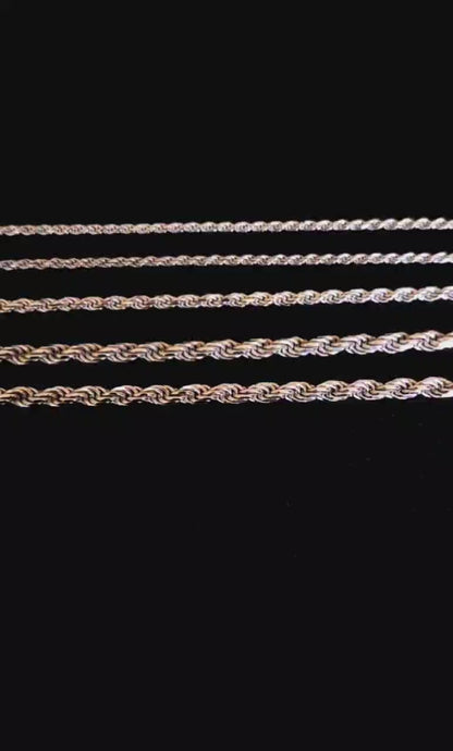 Rope Chain - 925 Silver